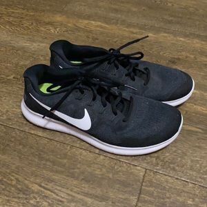 Nike Free Rn Shoes size 10 black